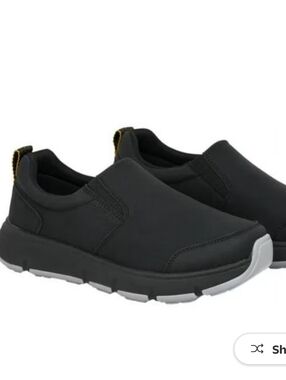 Gerry Weber Black Slip-On Moccasin Sneaker with Gray Outsole